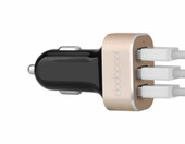 Ładowarka samochodowa 3 USB 6.6A 33W apple (stan nowy) – zdjęcie 5