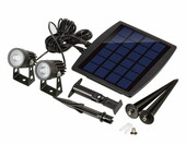 Ogrodowa lampa solarna 2W LED oświetlenie (stan nowy) – zdjęcie 4