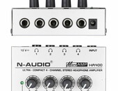 N-AUDIO HA400 Wzmacniacz słuchawkowy audio jak (stan nowy) – zdjęcie 4