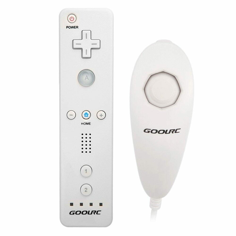 Kontrolery do Nintendo Wii Motion Plus 2in1 WHITE (używany)