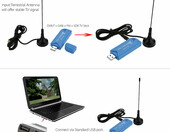 Andoer – mobilny mini cyfrowy tuner USB DVB-T FM (używany) – zdjęcie 5