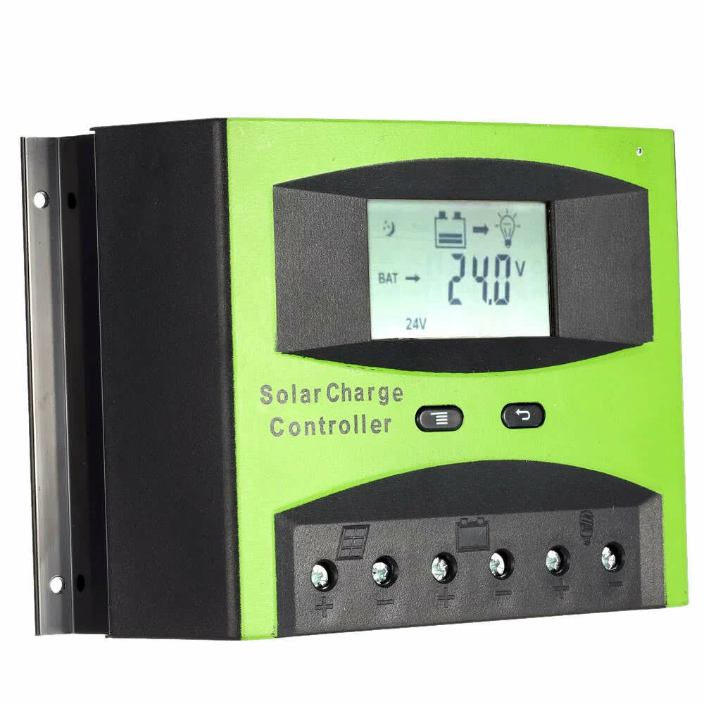 Regulator ładowania PWM solar LCD USB 60A 12V 24V (używany)