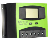 Regulator ładowania PWM solar LCD USB 60A 12V 24V (używany) – zdjęcie 2