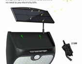 Lampa solarna z czujnikiem ruchu 48 LED oddzielny (używany) – zdjęcie 4