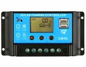 Anself 10A 12V/24V PWM – regulator ładowania (stan nowy) – zdjęcie 4