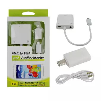 Adapter konwerter MHL Micro to VGA + Audio Adapter (używany)