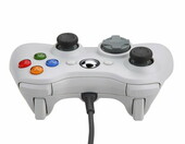 GamePad PAD do PC XBOX 360 DUAL SHOCK USB biały (używany) – zdjęcie 2