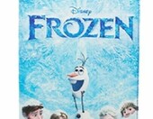 Etui futerał skórzany Apple iPad Mini 2 3 Frozen Elsa x Olaf – zdjęcie 1
