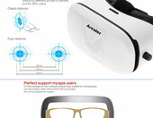 GOGLE VR OKULARY 3D 360 Arealer (stan nowy) – zdjęcie 3