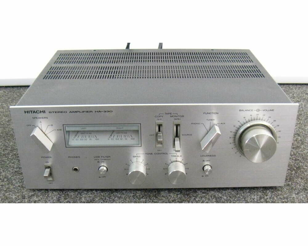 Hitachi HA-330 – wzmacniacz stereo (używany)