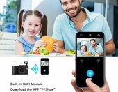 Cyfrowa kamera WiFi 24Mpx 2.7K Ultra HD (ogłoszenie) – zdjęcie 2