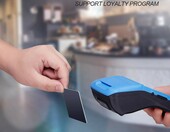 Mobilny terminal z drukarką z czytnikiem kodów (używany) – zdjęcie 3
