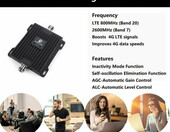 Proutone PTE-L0826 LTE – wzmacniacz sygnału GSM – ogłoszenie – zdjęcie 3