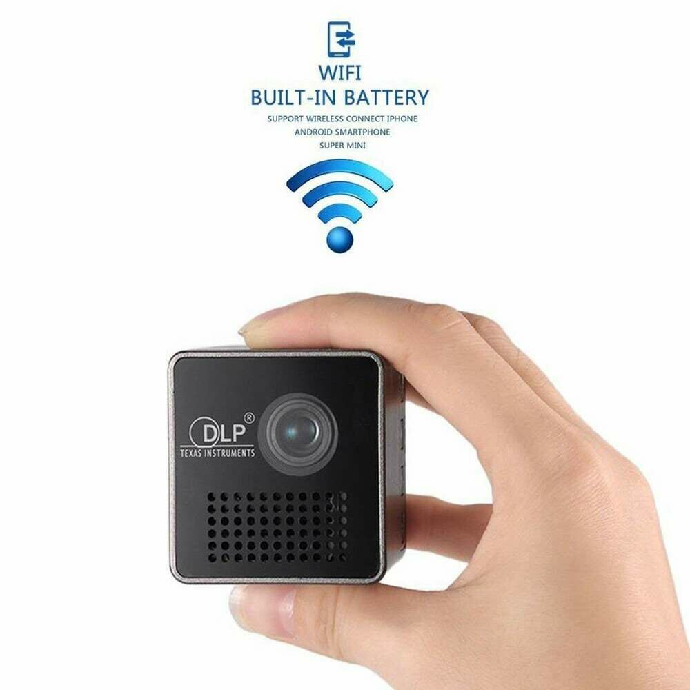 Bezprzewodowy mini projektor DLP UNIC P1 LED WiFi (używany)