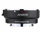 Andoer AF EF-NEXII Sony NEX – adapter bagnetowy (stan nowy) – zdjęcie 3