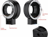 Andoer AF EF-NEXII Sony NEX – adapter bagnetowy (stan nowy) – zdjęcie 5