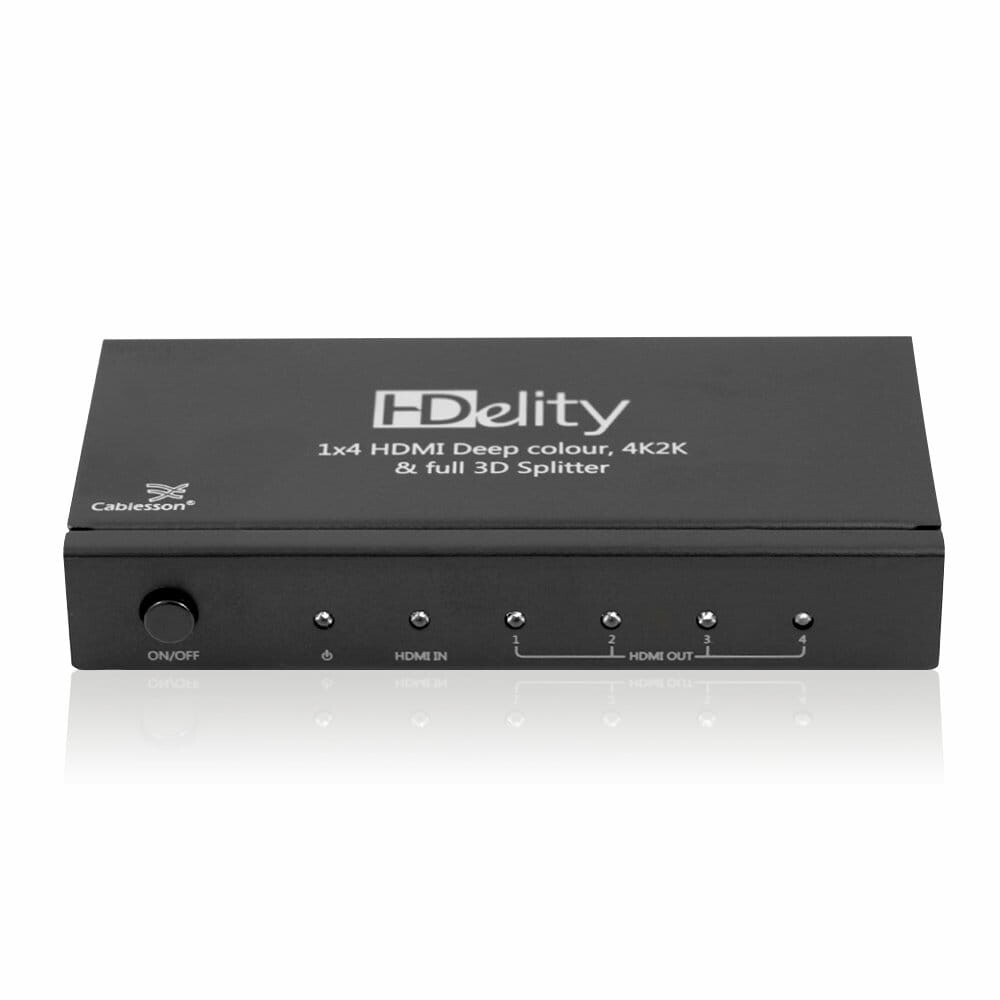 Rozdzielacz splitter Cablesson HDelity 1x4 HDMI (stan nowy)