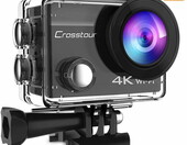 Crosstour CT8500 4K WiFi 16MP – kamera sportowa – stan: nowy – zdjęcie 1