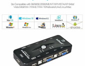 IeGeek – adapter przejściówka KVM-4P USB VGA (używany) – zdjęcie 1