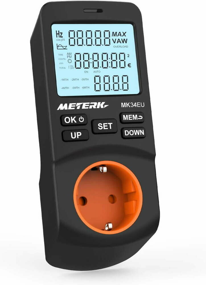Meterk MK34EU 230V – miernik zużycia energii (używany)