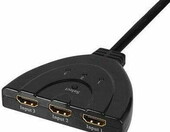 Rozgałęźnik splitter Mini HDMI-301 3w1 Full HD (używany) – zdjęcie 5
