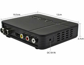 Odbiornik telewizyjny K2 DVB-T2 MPEG4 PVR Full HD (używany) – zdjęcie 1