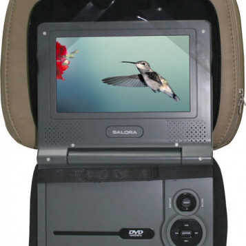 Przenośny odtwarzacz DVD Salora 12V/220V USB/SD
