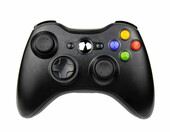 Bezprzewodowy kontroler pad Microsoft Xbox 360 (używany) – zdjęcie 1