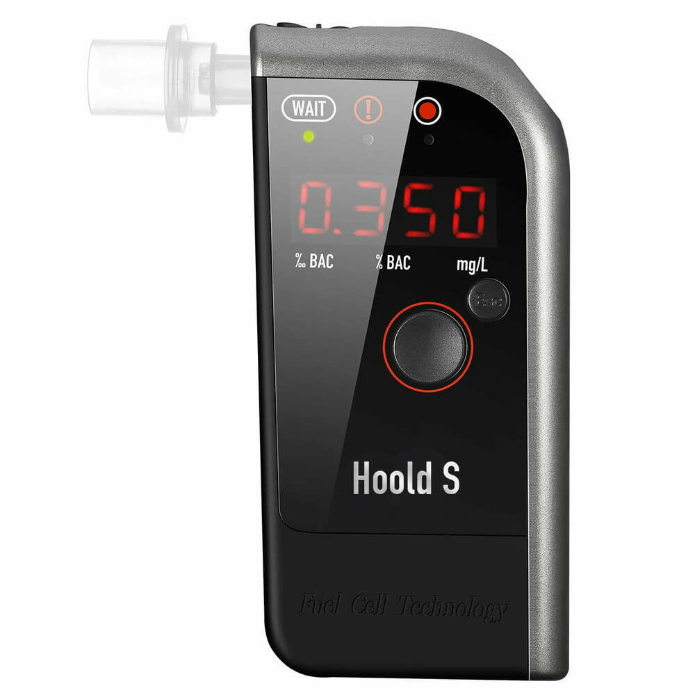 Elektrochemiczny alkomat cyfrowy LCD Topop Hoold S (używany)