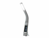 Lampa stołowa LED LIVARNO LUX® z zegarem.Kolor (stan nowy) – zdjęcie 5