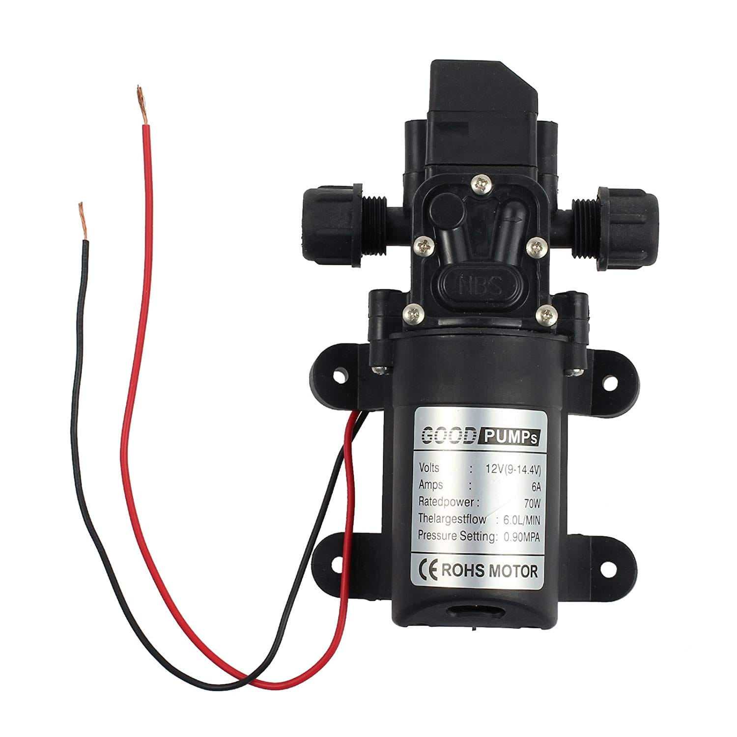Wysokociśnieniowa pompa wodna GoodPumps 12V 70W