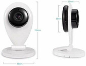 Bezprzewodowa mini kamera WiFi IPC-K2HC 5V, stan: nowy – zdjęcie 1
