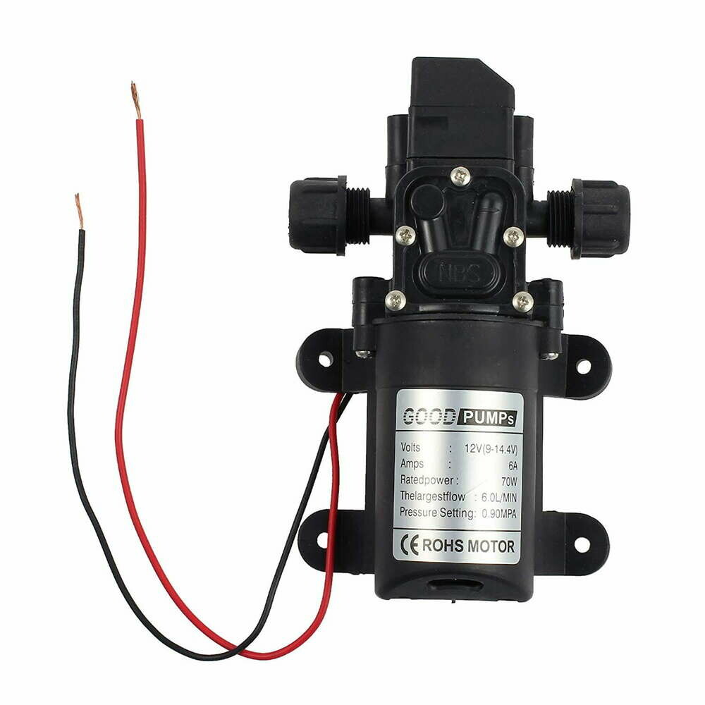 Wysokociśnieniowa pompa wodna GoodPumps 12V 70W (używany)