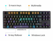 Drevo Tyrfing V2 RGB – klawiatura mechaniczna (używany) – zdjęcie 3