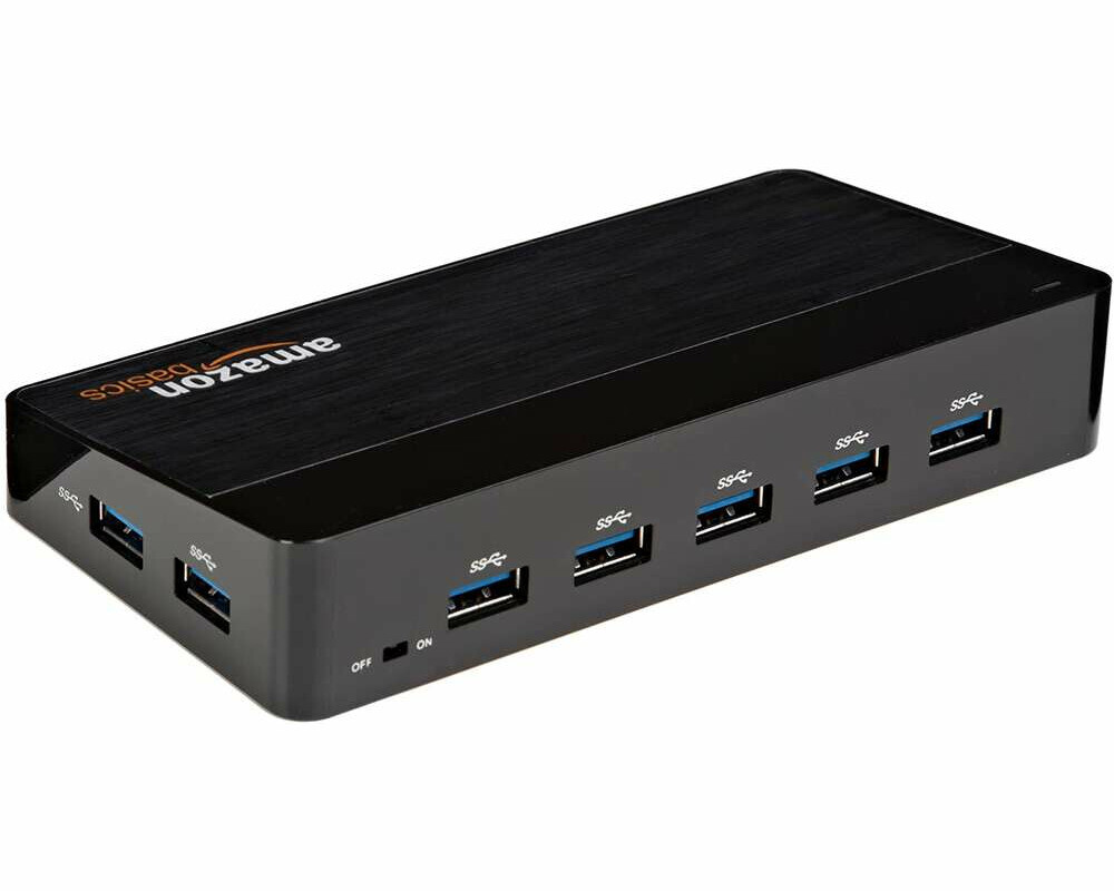 AmazonBasics – stacja dokująca hub USB 3.0 – stan: używany