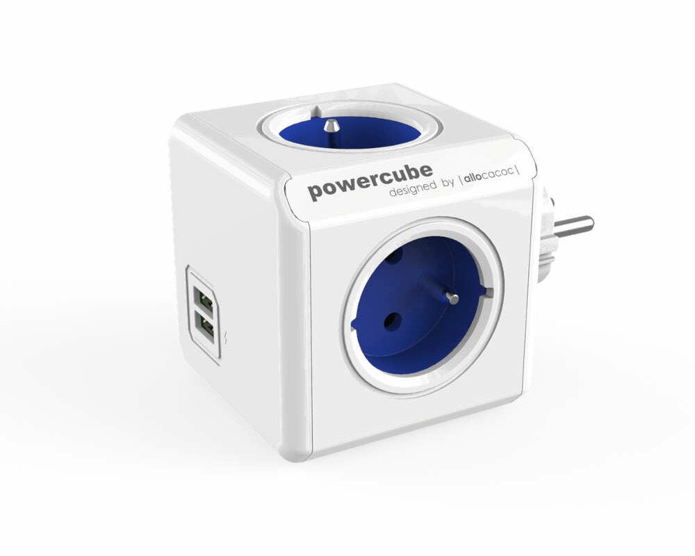 Listwa zasilająca PowerCube Original USB 2202BL 4 (używany)