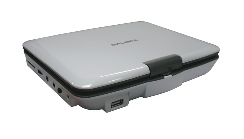 Salora DVP-7009SW przenośny odtwarzacz DVD 7 12V / 220V