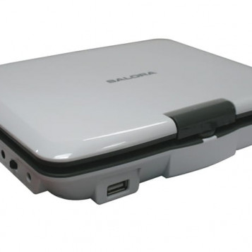 Salora DVP-7009SW przenośny odtwarzacz DVD 7 12V / 220V