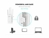 Bezprzewodowy wzmacniacz sygnału WiFi repeater (używany) – zdjęcie 4