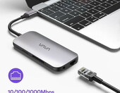 Vava VA-UC006 USB – adapter hub 9w1, stan: używany – zdjęcie 5