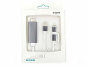 Adapter HDMI do telefonu micro USB Lightning USB (stan nowy) – zdjęcie 1
