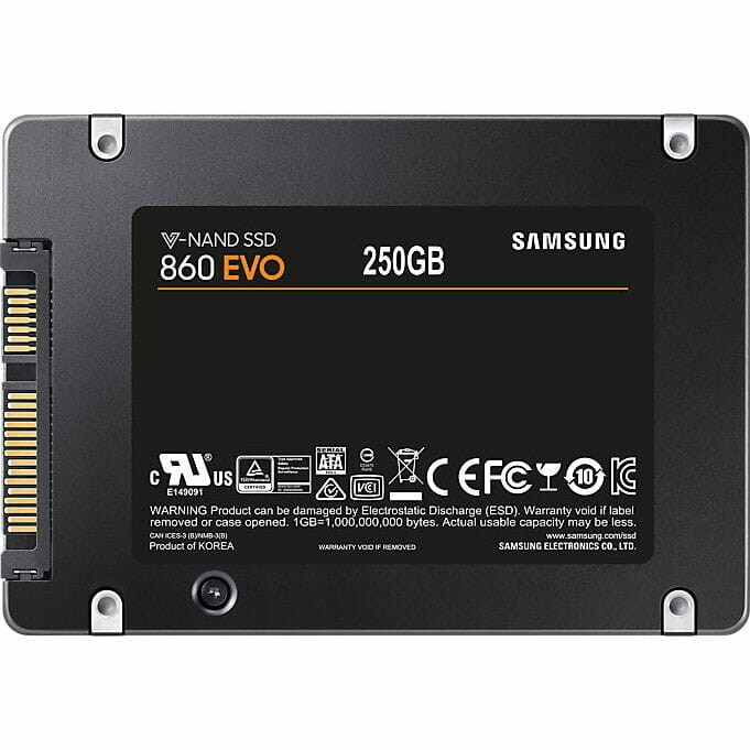 Samsung 860 EVO Sata III – dysk wewnętrzny SSD, stan: nowy