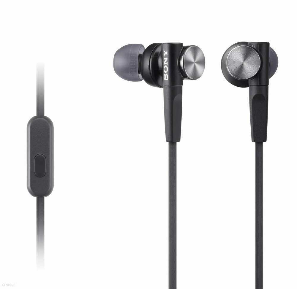 Słuchawki przewodowe dokanałowe Sony MDR-XB50AP (stan nowy)