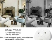 Mini kamera szpiegowska czujnik dymu DVR FullHD (stan nowy) – zdjęcie 3