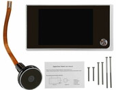 Elektroniczny dzwonek wizjer do drzwi ekran LCD (używany) – zdjęcie 1