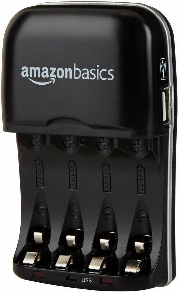 AmazonBasics B00TS19BUW 2-4 – ładowarka baterii (używany)