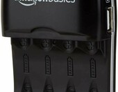 AmazonBasics B00TS19BUW 2-4 – ładowarka baterii (używany) – zdjęcie 1