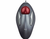 Logitech Trackman Marble T-BC21 – przewodowa mysz (używany) – zdjęcie 2