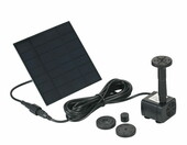 Solarna pompa fontannowa do oczka LED 170L/H (stan nowy) – zdjęcie 1