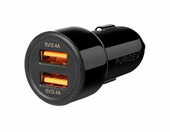 Puridea CC02 2xUSB – ładowarka samochodowa, czarna (używany) – zdjęcie 1